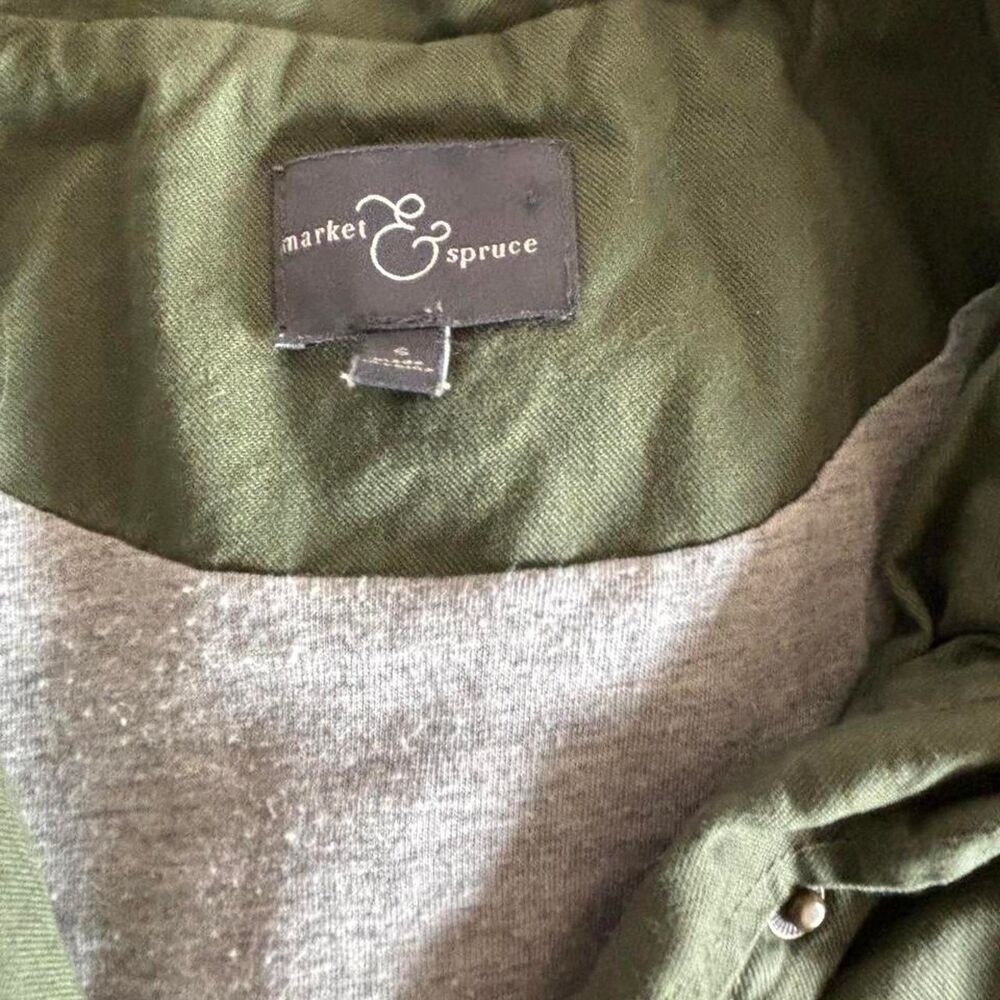Unbranded Women's Green and Khaki Jacket - Picture 3 of 4